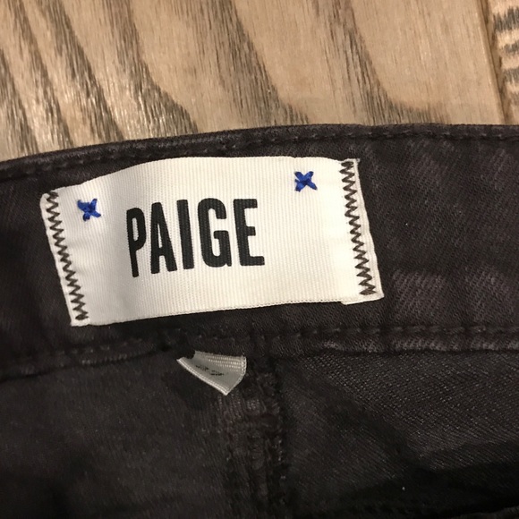 Paige Verdugo Ultra Skinny Size 27 Dark Grey Jeans - Picture 4 of 7